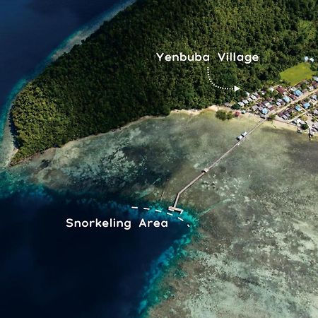 Kri Raja Ampat Bungalows Eksteriør bilde