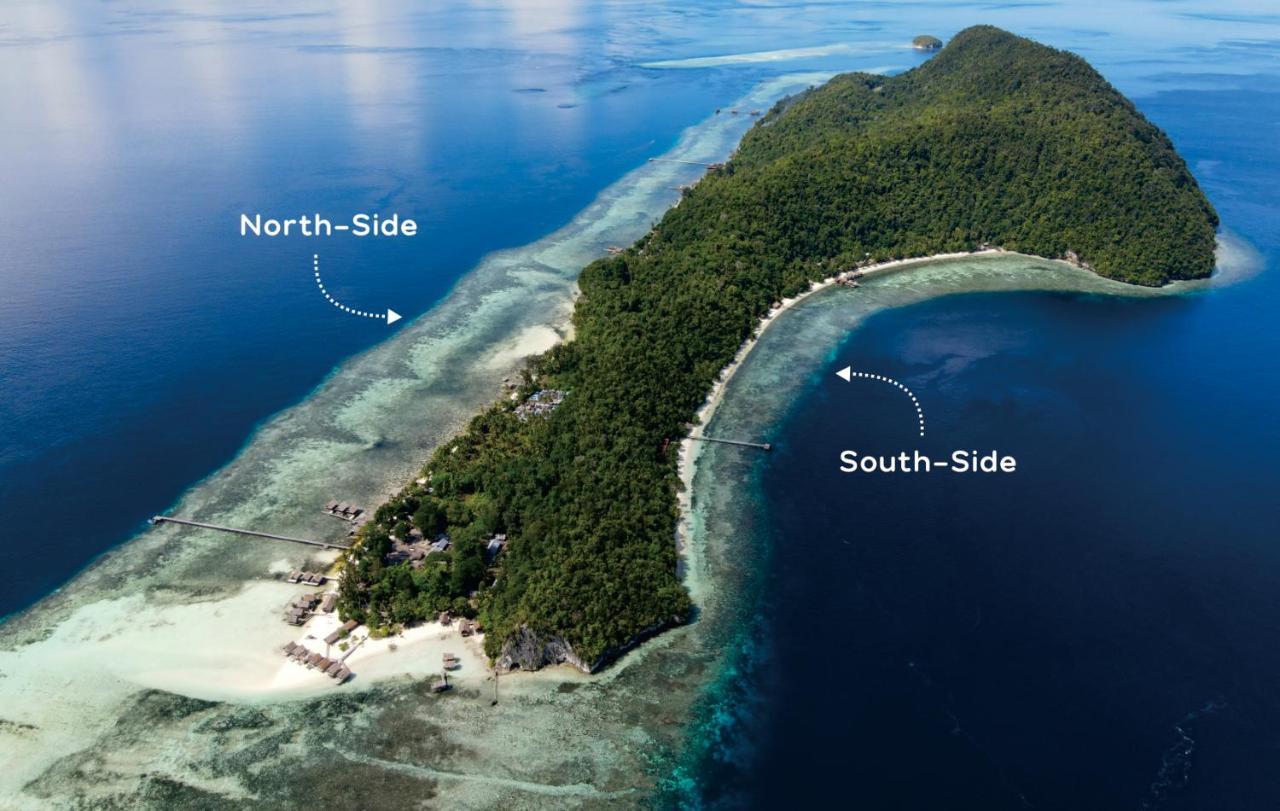 Kri Raja Ampat Bungalows Eksteriør bilde