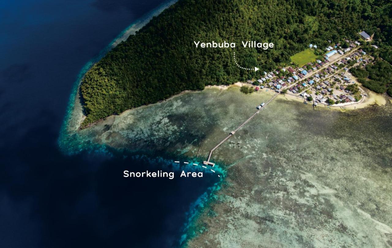 Kri Raja Ampat Bungalows Eksteriør bilde